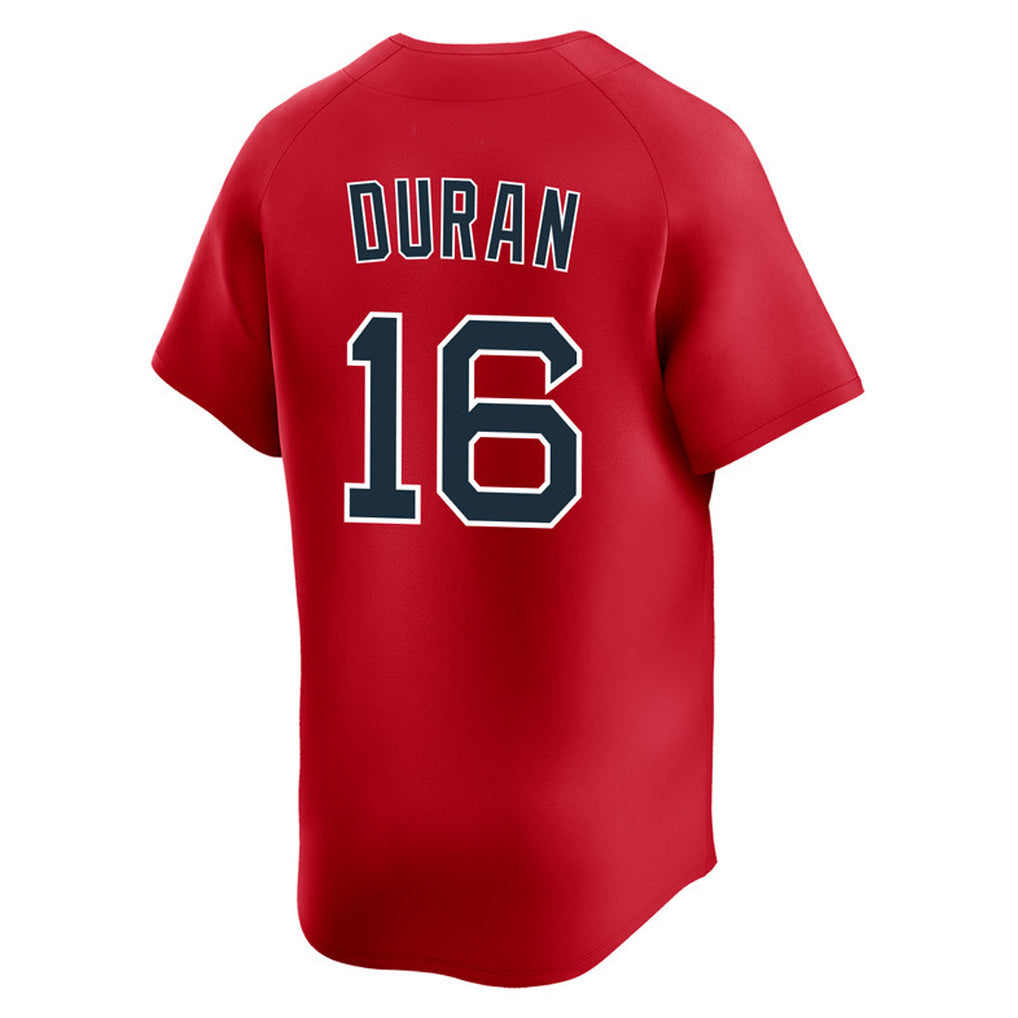 Ldoa B.Red Sox #16 Jarren Duran Player Red Limited Home Game Stitched Jerseys