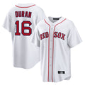 Ldoa B.Red Sox #16 Jarren Duran Player White Home Game Stitched Jersey