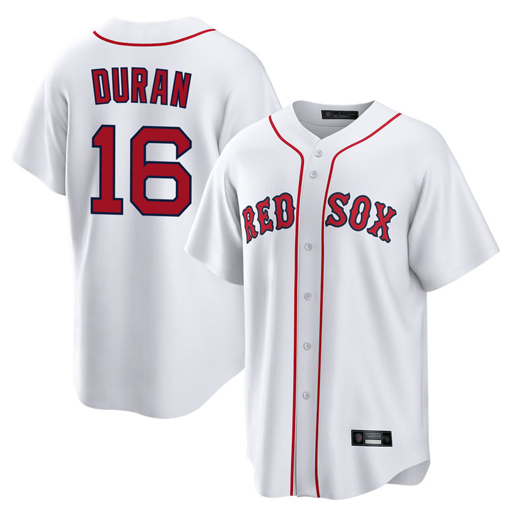 Ldoa B.Red Sox #16 Jarren Duran Player White Home Game Stitched Jersey