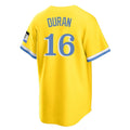 Ldoa B.Red Sox #16 Jarren Duran Player Yellow Home Game Stitched Jerseys