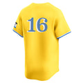 Ldoa B.Red Sox #16 Jarren Duran Player Yellow Limited Home Game Stitched Jerseys