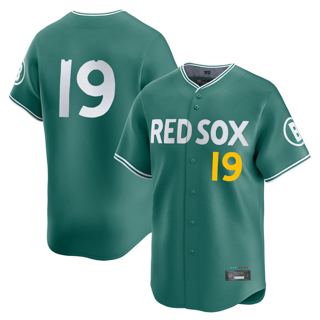 Ldoa B.Red Sox #19 Roman Anthony Player Green City Connect Limited Home Game Stitched Jerseys