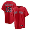 Ldoa B.Red Sox #19 Roman Anthony Player Red Home Game Stitched Jerseys