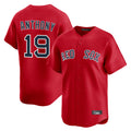 Ldoa B.Red Sox #19 Roman Anthony Player Red Limited Home Game Stitched Jerseys