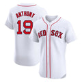 Ldoa B.Red Sox #19 Roman Anthony Player White Limited Elite Home Game Stitched Jerseys