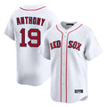 Ldoa B.Red Sox #19 Roman Anthony Player White Limited Home Game Stitched Jerseys