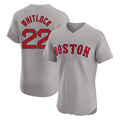 Ldoa B.Red Sox #22 Garrett Whitlock Player Gray Road Limited Elite Home Game Stitched Jerseys