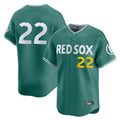 Ldoa B.Red Sox #22 Garrett Whitlock Player Green City Connect Limited Home Game Stitched Jerseys
