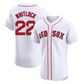 Ldoa B.Red Sox #22 Garrett Whitlock Player White Limited Elite Home Game Stitched Jerseys
