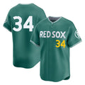 Ldoa B.Red Sox #34 David Ortiz Player Green City Connect Limited Home Game Stitched Jerseys