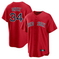 Ldoa B.Red Sox #34 David Ortiz Player Red Home Game Stitched Jerseys