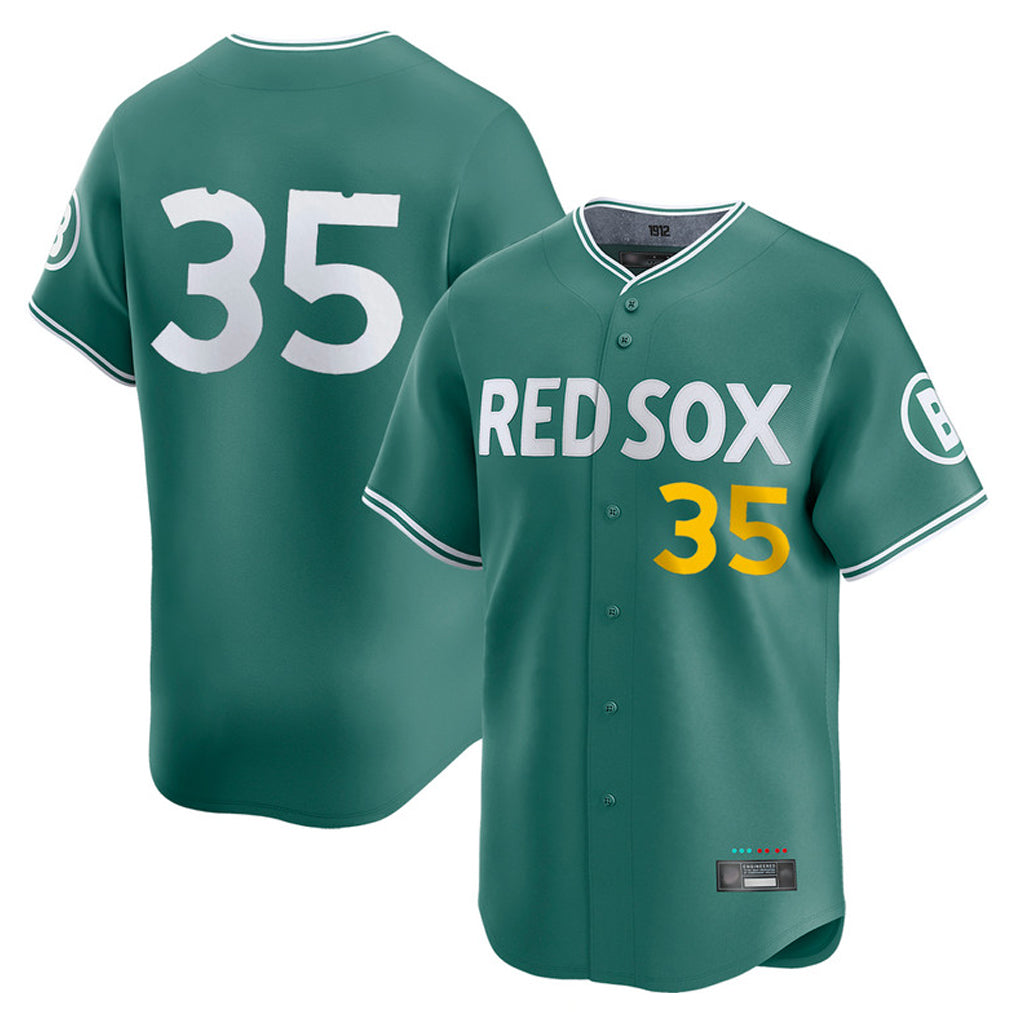 Ldoa B.Red Sox #35 Garrett Crochet Player Green City Connect Limited Home Game Stitched Jerseys