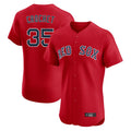 Ldoa B.Red Sox #35 Garrett Crochet Player Red Limited Elite Home Game Stitched Jerseys