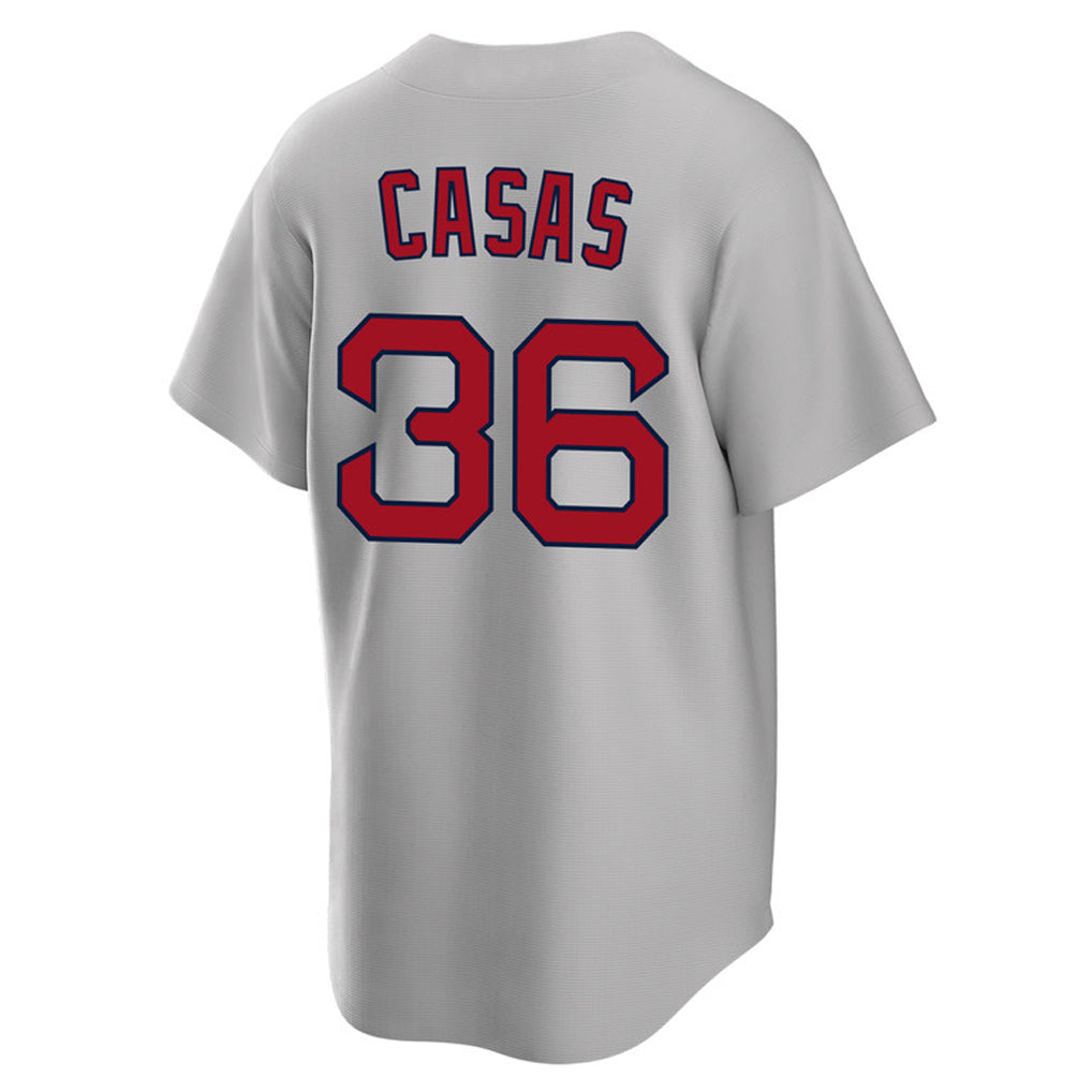 Ldoa B.Red Sox #36 Triston Casas Player Gray Road Home Game Stitched Jerseys