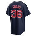 Ldoa B.Red Sox #36 Triston Casas Player Navy Home Game Stitched Jerseys