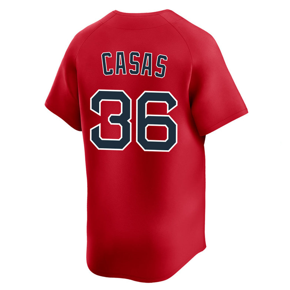 Ldoa B.Red Sox #36 Triston Casas Player Red Limited Home Game Stitched Jerseys