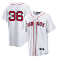 Ldoa B.Red Sox #36 Triston Casas Player White Home Game Stitched Jersey