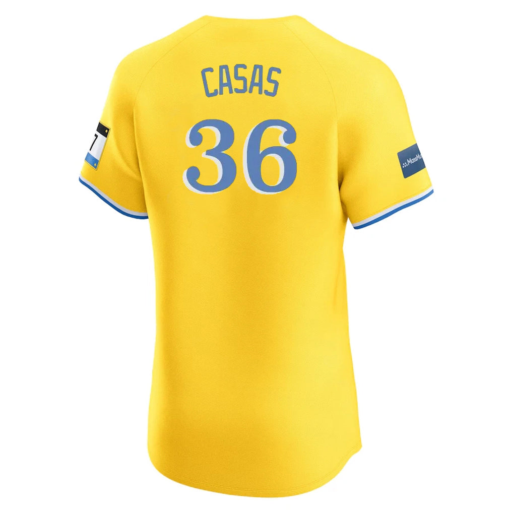 Ldoa B.Red Sox #36 Triston Casas Player Yellow Limited Elite Home Game Stitched Jerseys