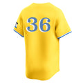 Ldoa B.Red Sox #36 Triston Casas Player Yellow Limited Home Game Stitched Jerseys