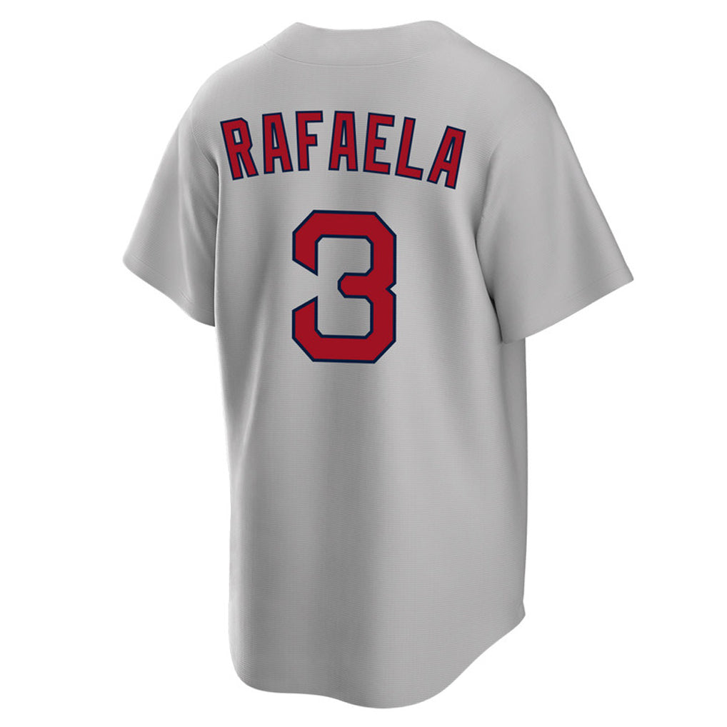 Ldoa B.Red Sox #3 Ceddanne Rafaela Player Gray Road Home Game Stitched Jerseys