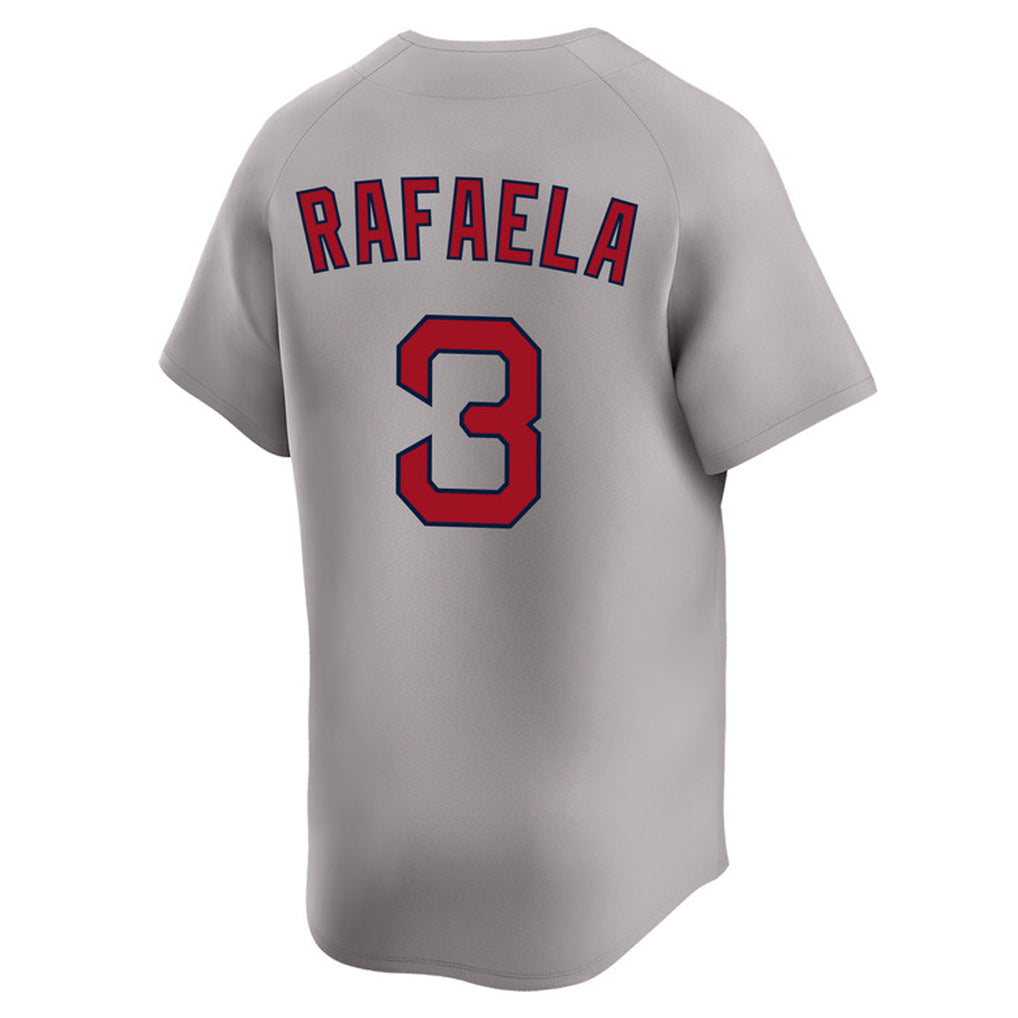 Ldoa B.Red Sox #3 Ceddanne Rafaela Player Gray Road Limited Home Game Stitched Jerseys