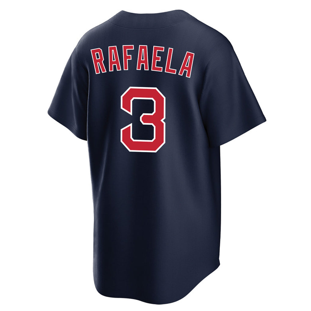 Ldoa B.Red Sox #3 Ceddanne Rafaela Player Navy Home Game Stitched Jerseys