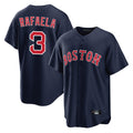 Ldoa B.Red Sox #3 Ceddanne Rafaela Player Navy Home Game Stitched Jersey