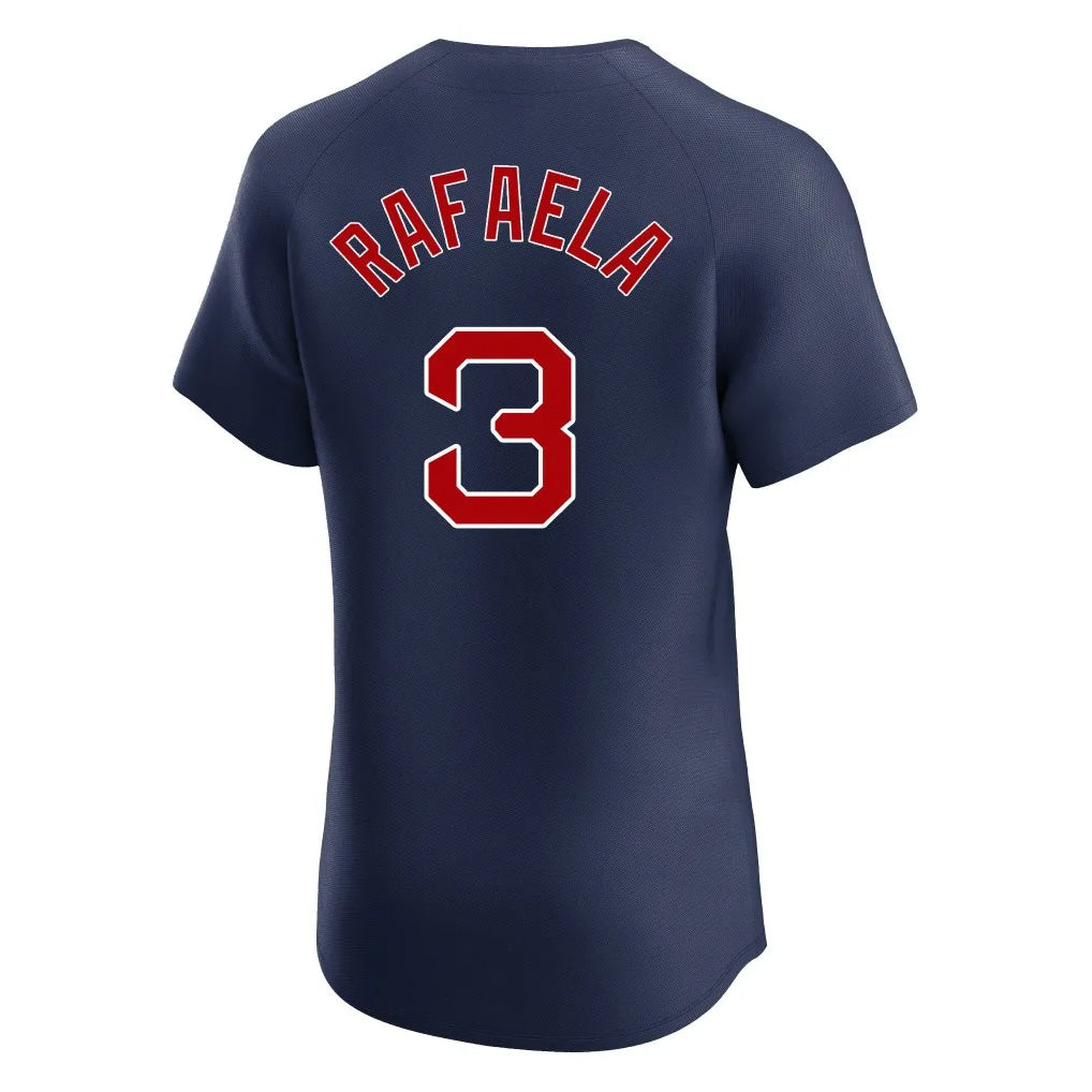 Ldoa B.Red Sox #3 Ceddanne Rafaela Player Navy Limited Elite Home Game Stitched Jerseys