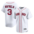 Ldoa B.Red Sox #3 Ceddanne Rafaela Player White Limited Home Game Stitched Jersey