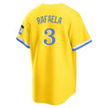 Ldoa B.Red Sox #3 Ceddanne Rafaela Player Yellow Home Game Stitched Jerseys
