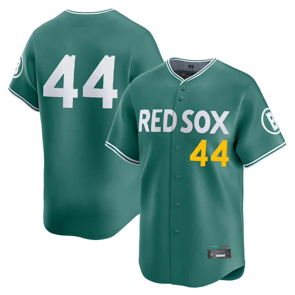Ldoa B.Red Sox #44 Aroldis Chapman Player Green City Connect Limited Home Game Stitched Jerseys