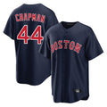 Ldoa B.Red Sox #44 Aroldis Chapman Player Navy Home Game Stitched Jerseys