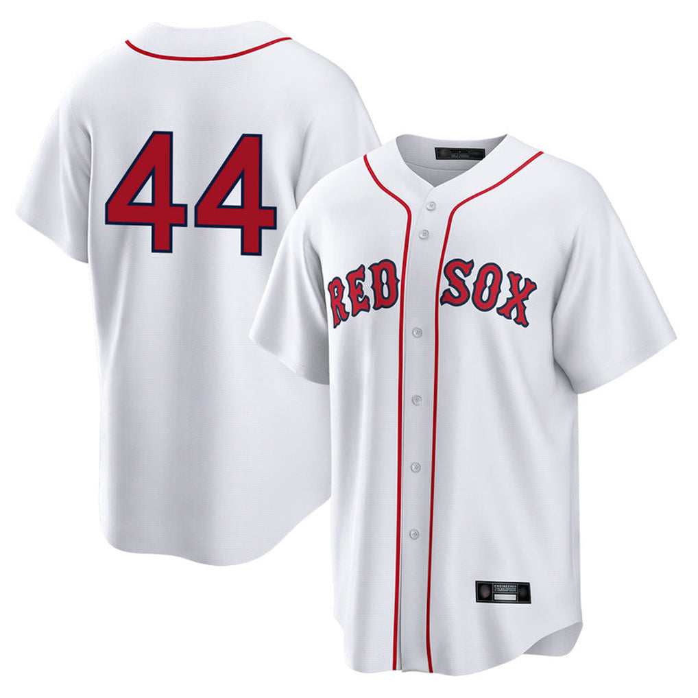 Ldoa B.Red Sox #44 Aroldis Chapman Player White Home Game Stitched Jerseys
