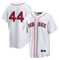 Ldoa B.Red Sox #44 Aroldis Chapman Player White Home Game Stitched Jerseys