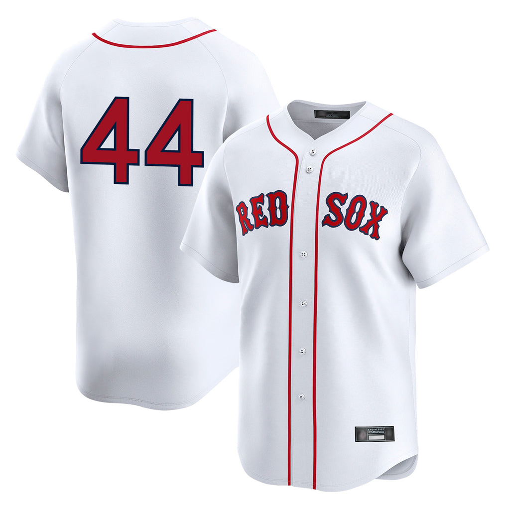 Ldoa B.Red Sox #44 Aroldis Chapman Player White Limited Home Game Stitched Jerseys