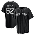 Ldoa B.Red Sox #52 Wilyer Abreu Player Black Home Game Stitched Jerseys