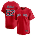 Ldoa B.Red Sox #52 Wilyer Abreu Player Red Limited Home Game Stitched Jerseys