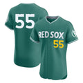 Ldoa B.Red Sox #55 Ranger Su¡§¡érez Player Green City Connect Limited Elite Home Game Stitched Jerseys