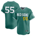 Ldoa B.Red Sox #55 Ranger Su¡§¡érez Player Green City Connect Limited Home Game Stitched Jerseys