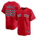 Ldoa B.Red Sox #55 Ranger Su¡§¡érez Player Red Limited Home Game Stitched Jerseys