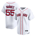 Ldoa B.Red Sox #55 Ranger Su¡§¡érez Player White Limited Home Game Stitched Jerseys