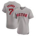 Ldoa B.Red Sox #7 Masataka Yoshida Player Gray Road Limited Elite Home Game Stitched Jersey