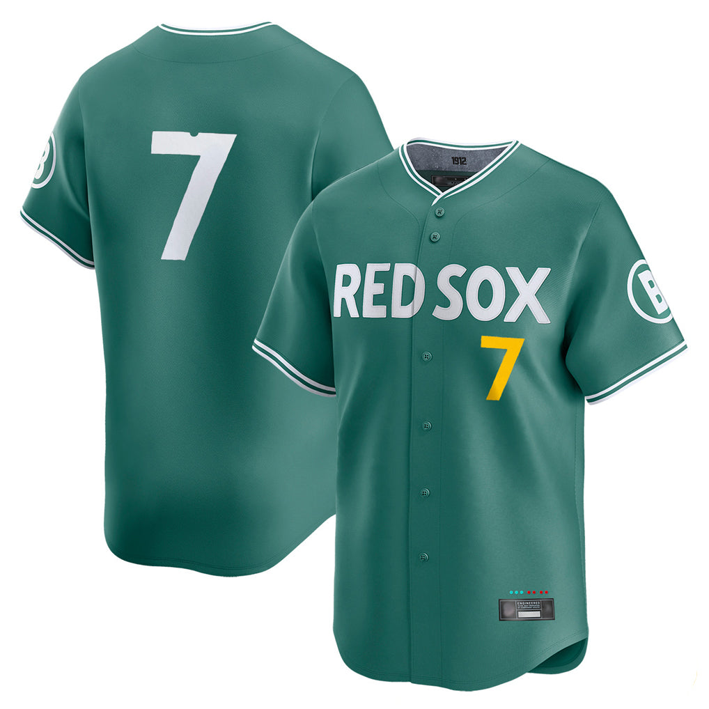 Ldoa B.Red Sox #7 Masataka Yoshida Player Green City Connect Limited Home Game Stitched Jersey