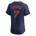 Ldoa B.Red Sox #7 Masataka Yoshida Player Navy Limited Elite Home Game Stitched Jerseys