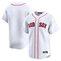 Ldoa B.Red Sox Blank Player White Limited Home Game Stitched Jerseys