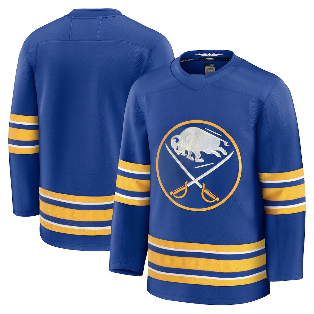 Tuec B.Sabres Royal Home Premium Stitched Jerseys
