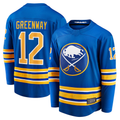 Tuec B.Sabres #12 Jordan Greenway Royal Home Breakaway Stitched Jerseys