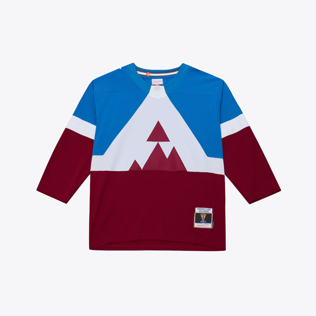 Tuec C.Avalanche Cale Makar Mitchell & Ness Blue 2020 Power Play Jerseys