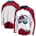 Tuec C.Avalanche White Away Breakaway Jerseys