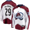 Tuec C.Avalanche #29 Nathan MacKinnon White Breakaway Jerseys
